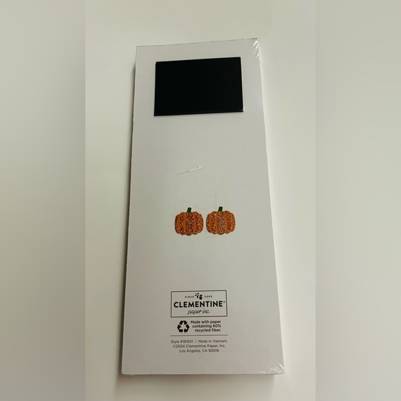 New Clementine Notepad Set 2 Pads "Hello Fall" Floral Pumpkins Leaves - Picture 6 of 9